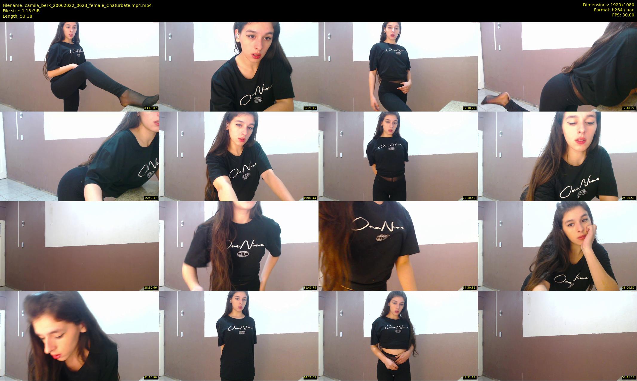 camila_berk — 54 minute Chaturbate female cam show recording, 1080p, Jun 20, 2022