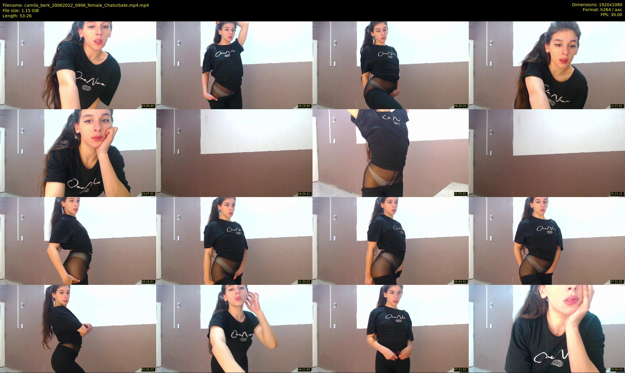 camila_berk — 54 minute Chaturbate female cam show recording, 1080p, Jun 20, 2022