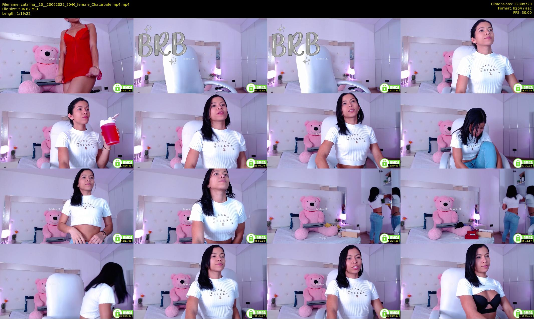 catalina__10_ — 80 minute Chaturbate female cam show recording, 720p, Jun 20, 2022