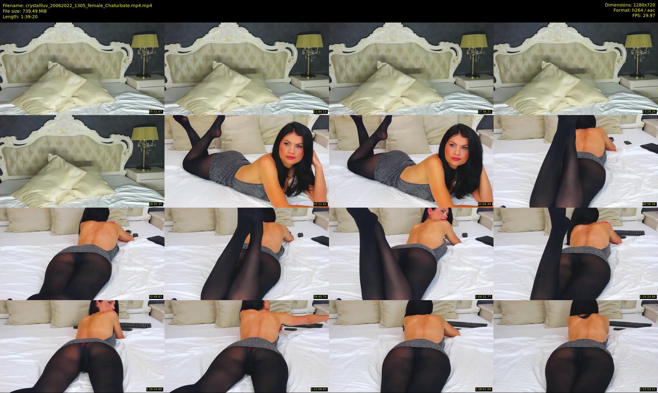 crystallluv — 100 minute Chaturbate female cam show recording, 720p, Jun 20, 2022