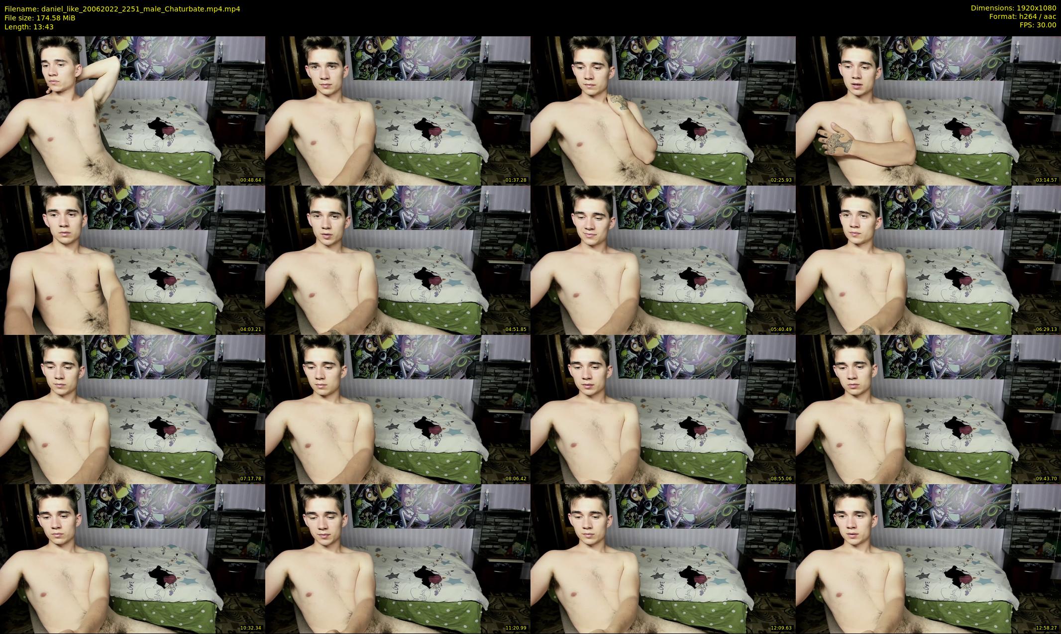 daniel_like — 14 minute Chaturbate male cam show recording, 1080p, Jun 20, 2022