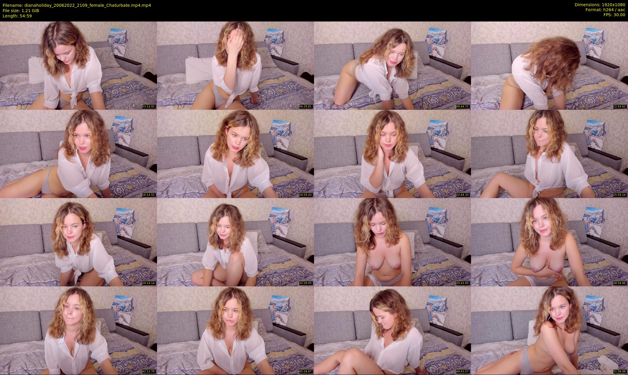 dianaholiday — 55 minute Chaturbate female cam show recording, 1080p, Jun 20, 2022