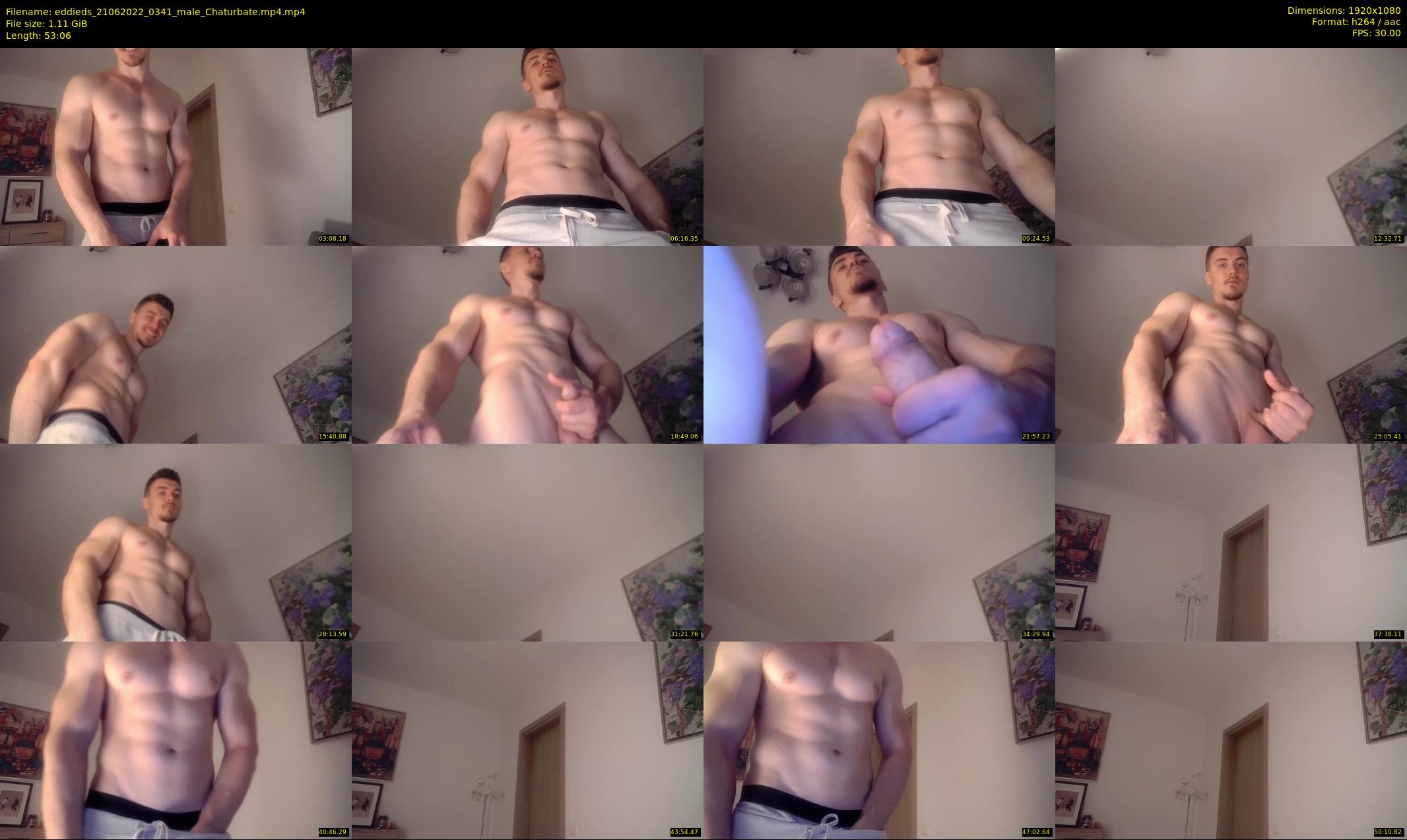 eddieds — 54 minute Chaturbate male cam show recording, 1080p, Jun 21, 2022