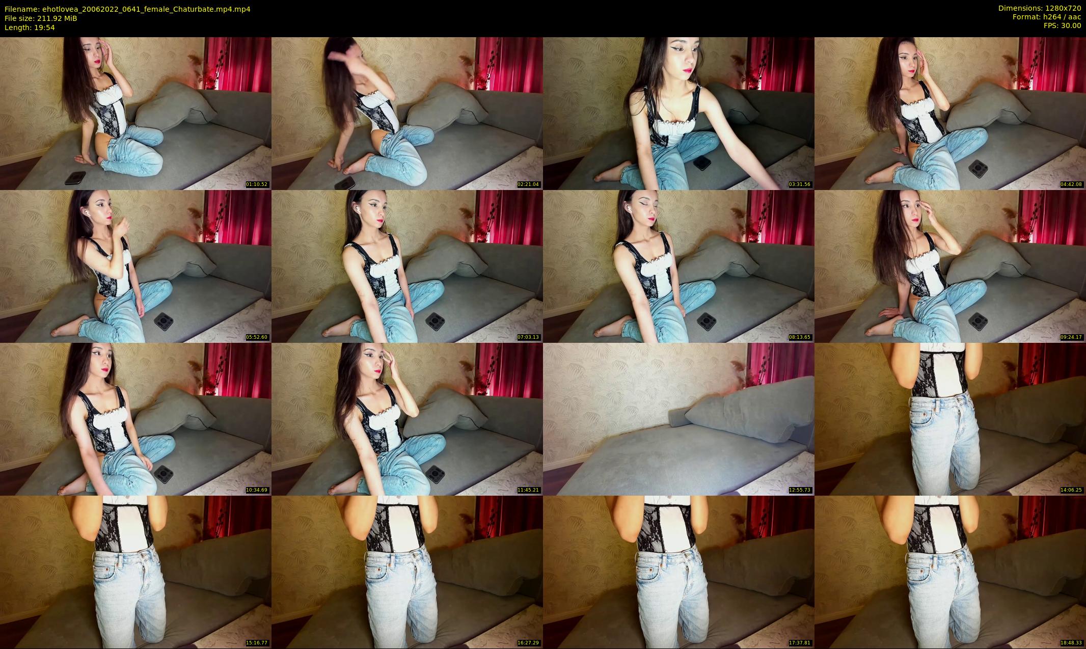 ehotlovea — 20 minute Chaturbate female cam show recording, 720p, Jun 20, 2022