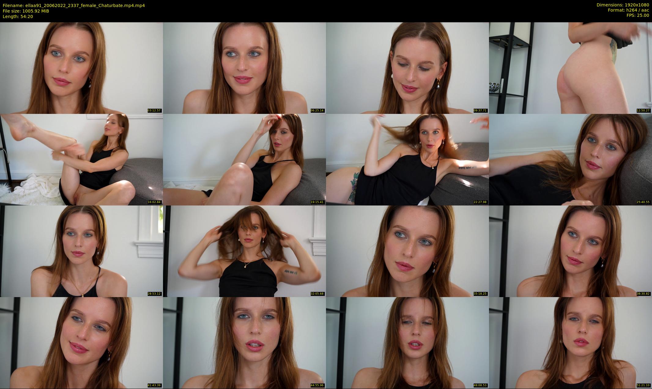 ellaa91 — 55 minute Chaturbate female cam show recording, 1080p, Jun 20, 2022