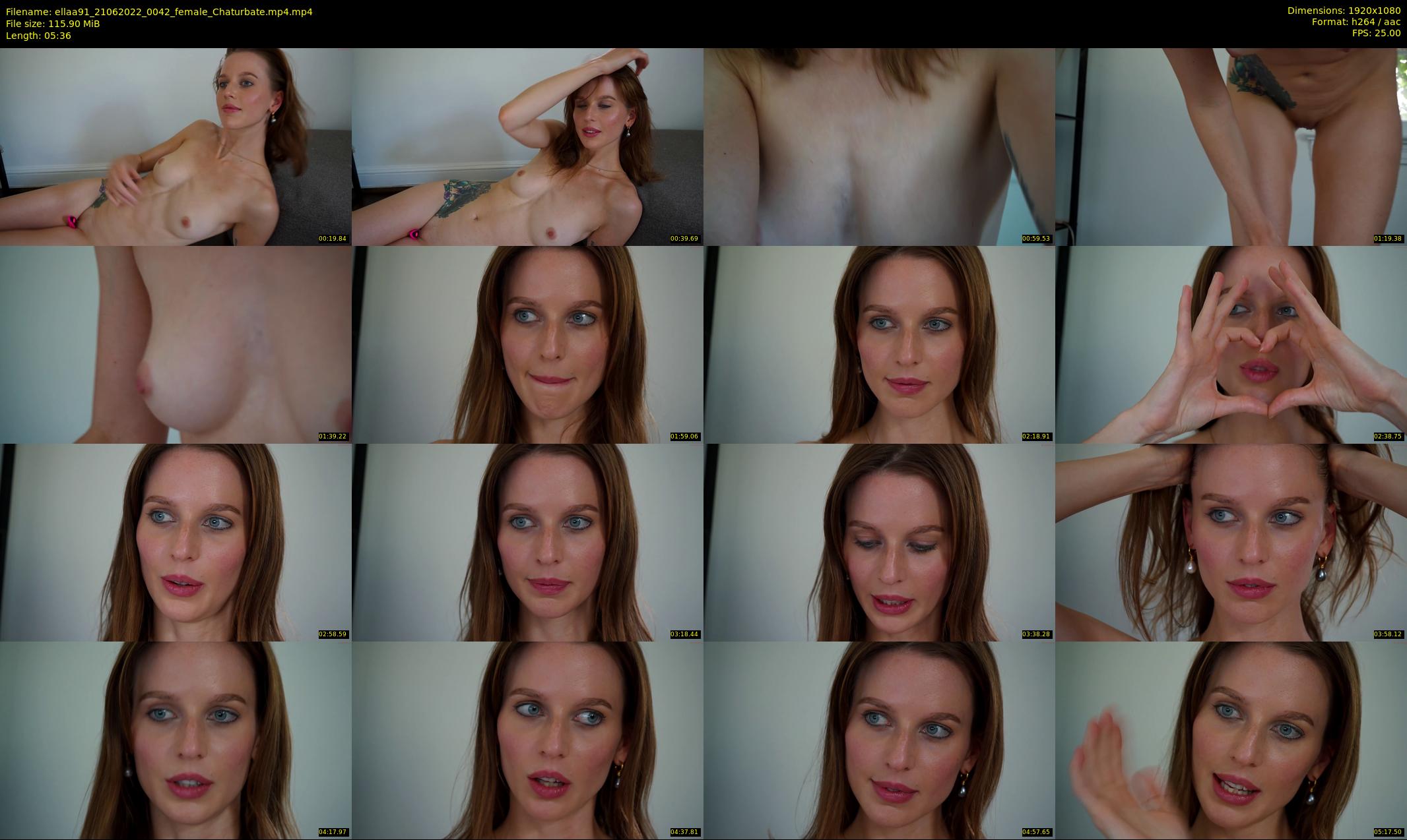 ellaa91 — 6 minute Chaturbate female cam show recording, 1080p, Jun 21, 2022