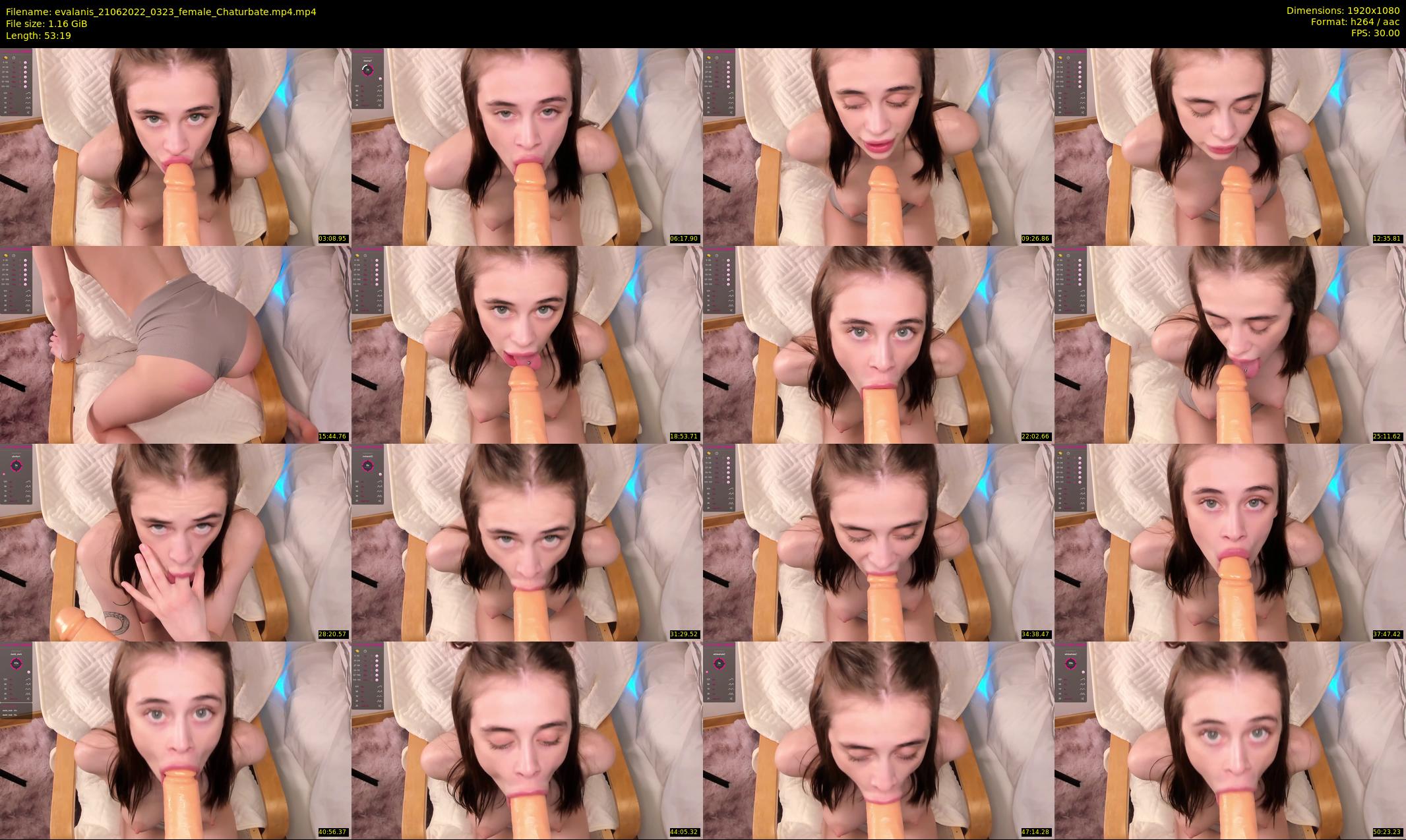 evalanis — 54 minute Chaturbate couple cam show recording, 1080p, Jun 21, 2022