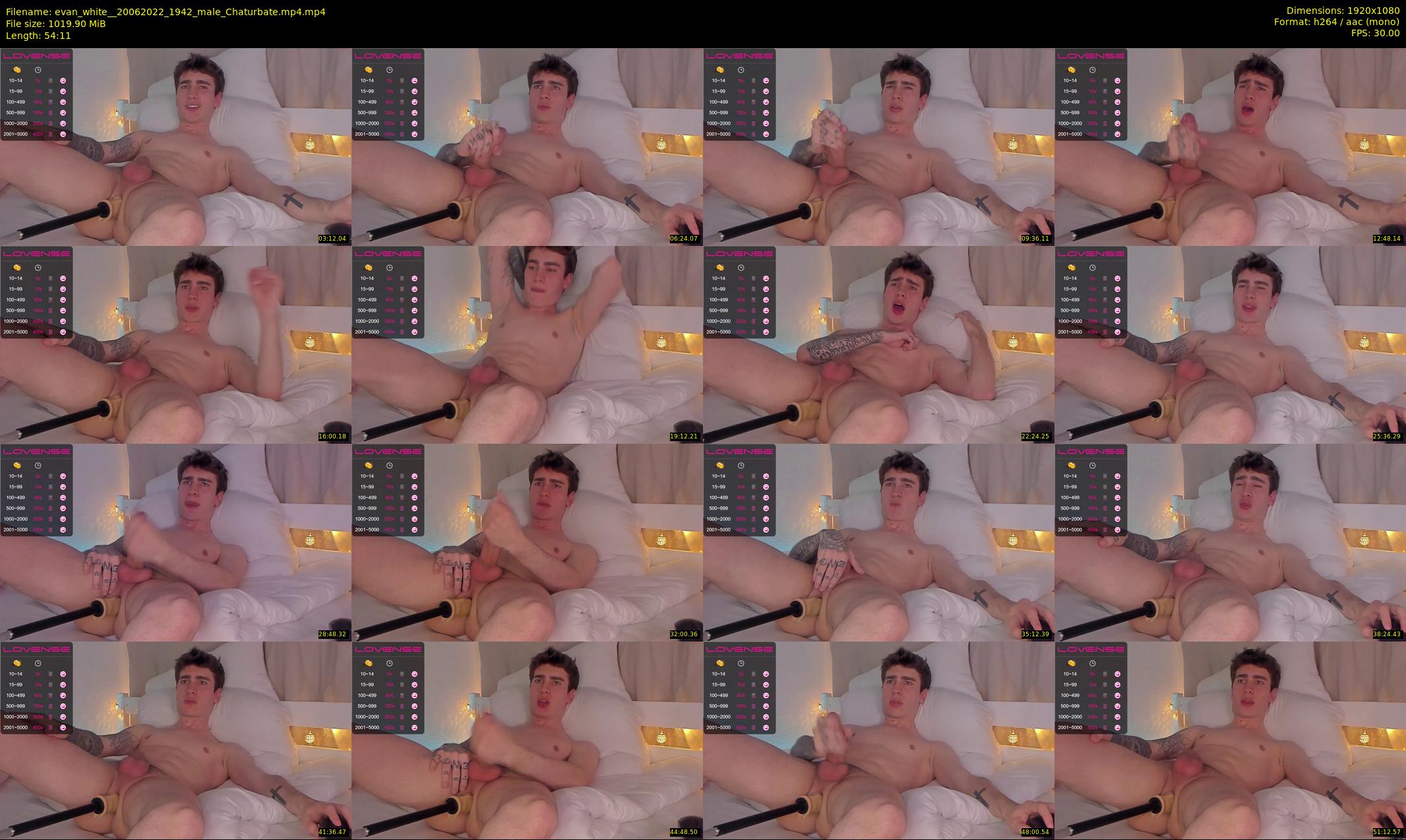 evan_white_ — 55 minute Chaturbate male cam show recording, 1080p, Jun 20, 2022