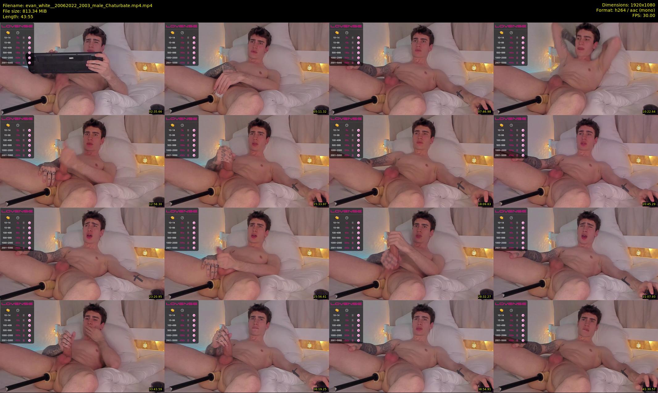 evan_white_ — 44 minute Chaturbate male cam show recording, 1080p, Jun 20, 2022