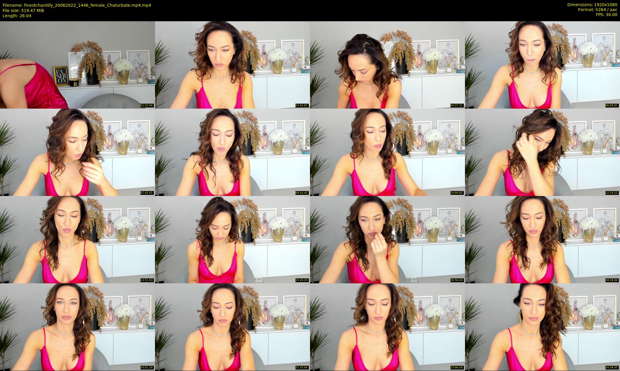 finestchantilly — 27 minute Chaturbate female cam show recording, 1080p, Jun 20, 2022