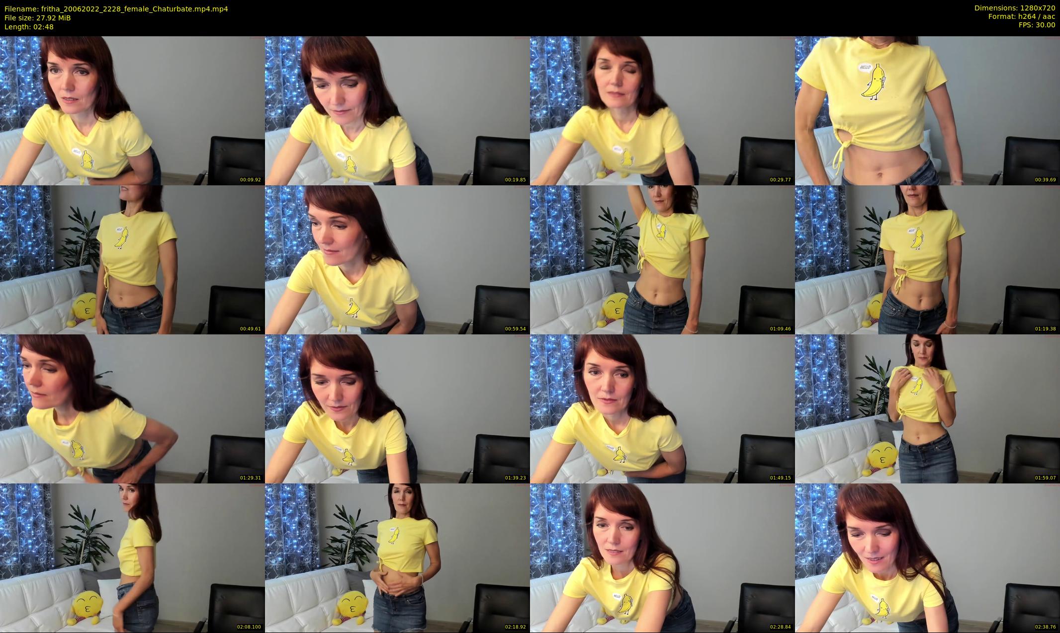 fritha — 3 minute Chaturbate female cam show recording, 720p, Jun 20, 2022