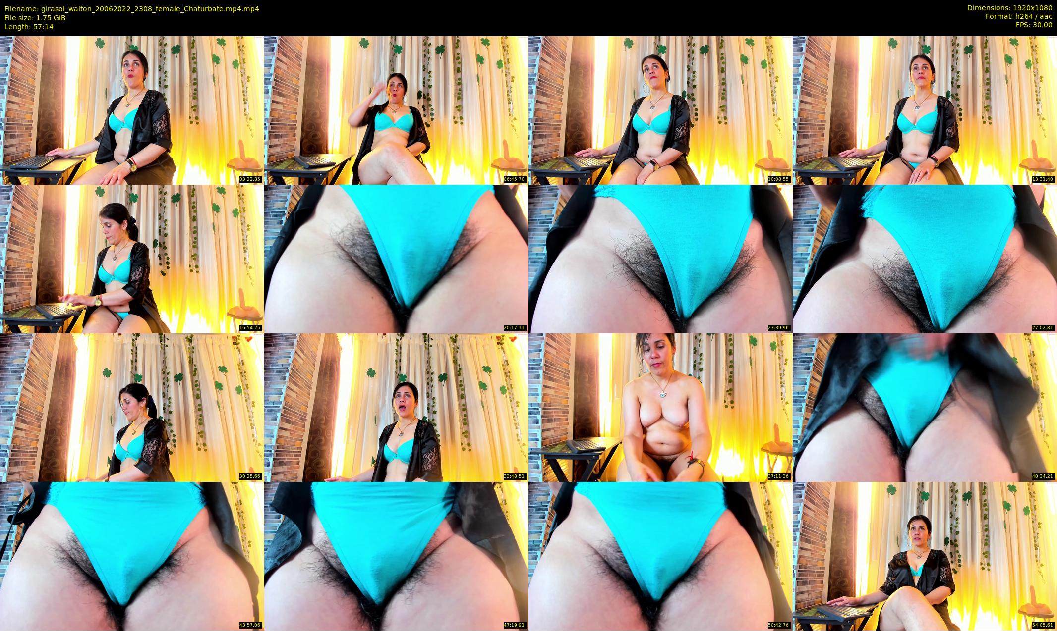girasol_walton — 58 minute Chaturbate female cam show recording, 1080p, Jun 20, 2022