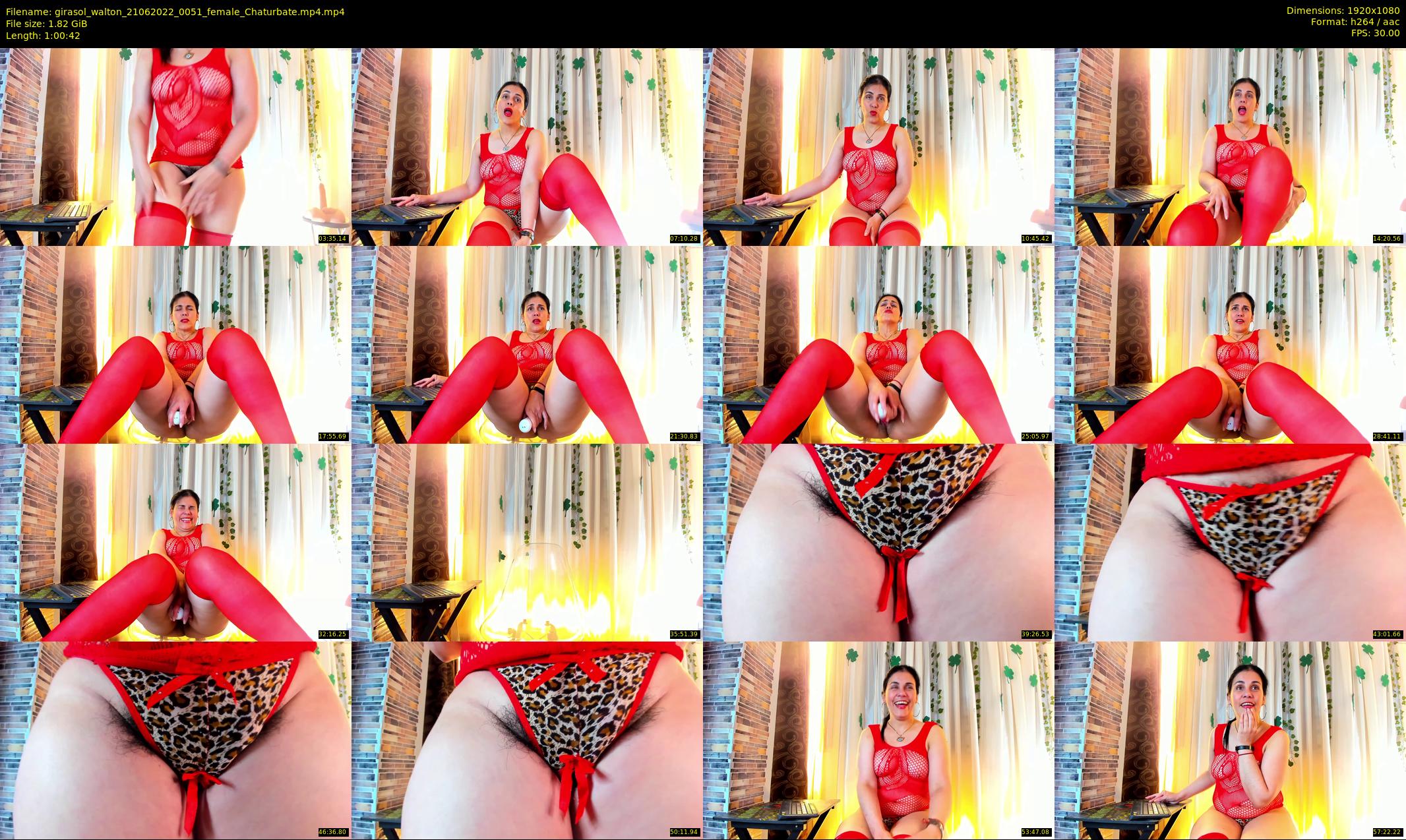 girasol_walton — 61 minute Chaturbate female cam show recording, 1080p, Jun 21, 2022