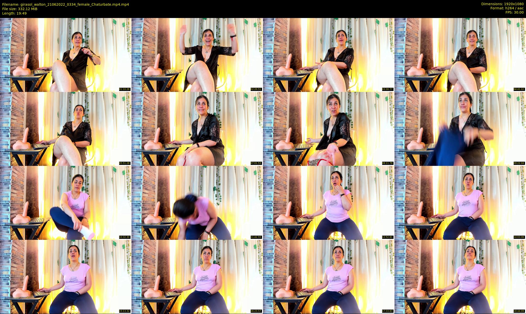 girasol_walton — 20 minute Chaturbate female cam show recording, 1080p, Jun 21, 2022