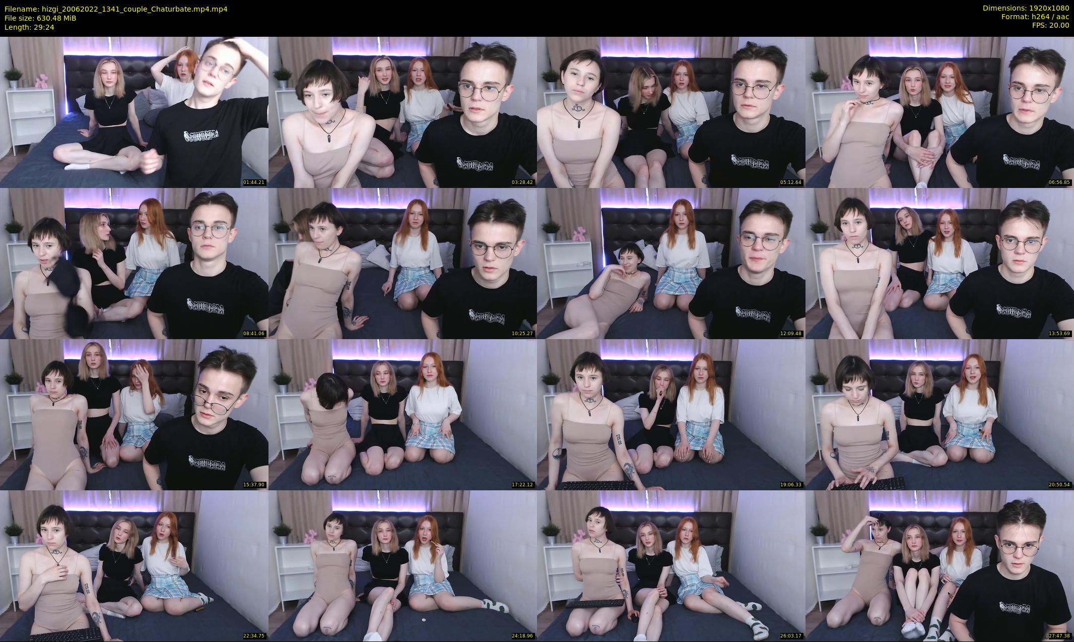 hizgi — 30 minute Chaturbate couple cam show recording, 1080p, Jun 20, 2022
