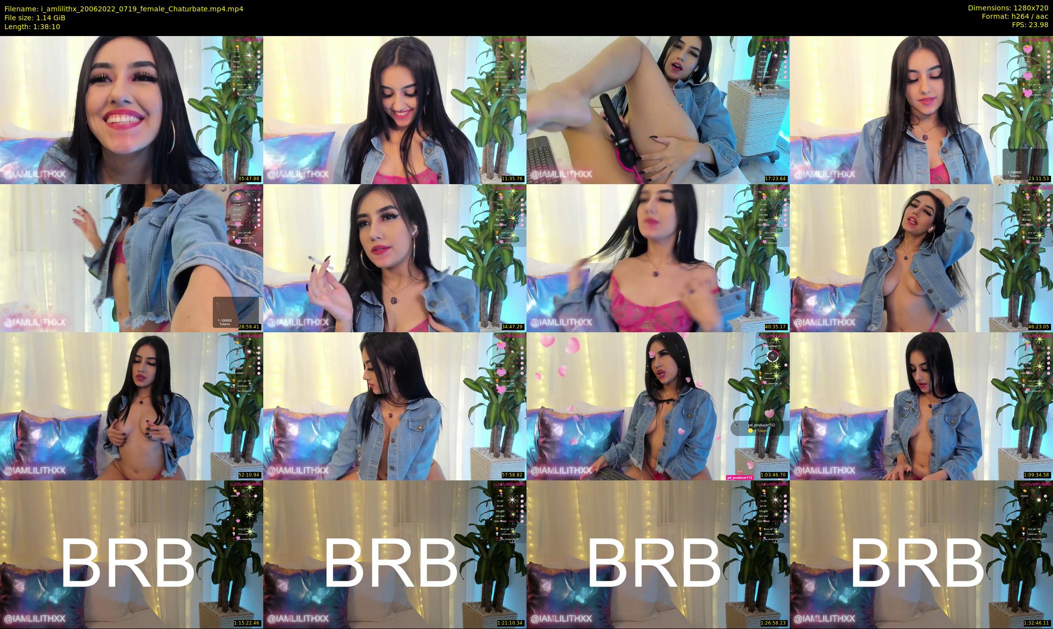 i_amlilithx — 99 minute Chaturbate female cam show recording, 720p, Jun 20, 2022