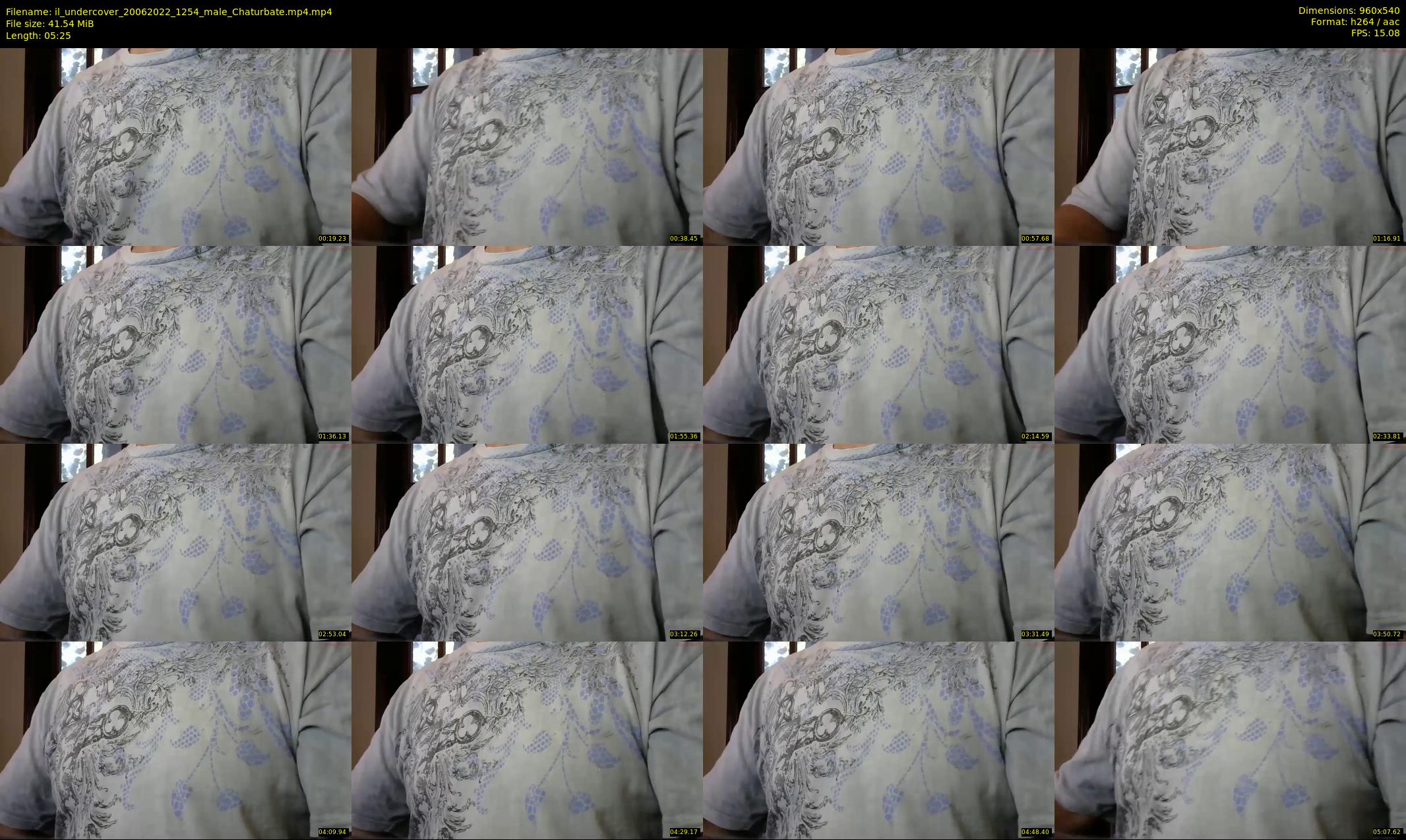 il_undercover — 6 minute Chaturbate male cam show recording, 480p, Jun 20, 2022