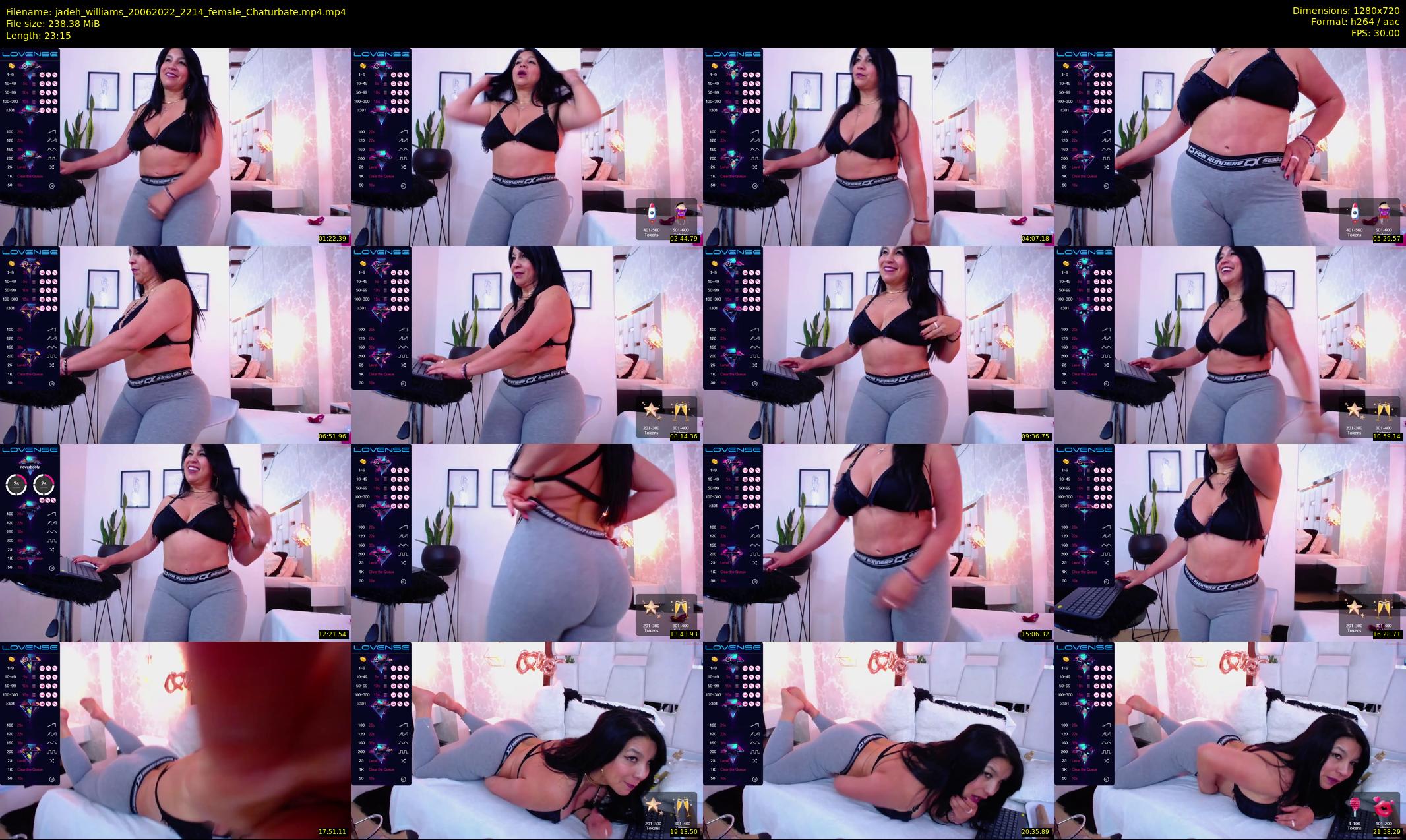 jadeh_williams — 24 minute Chaturbate female cam show recording, 720p, Jun 20, 2022