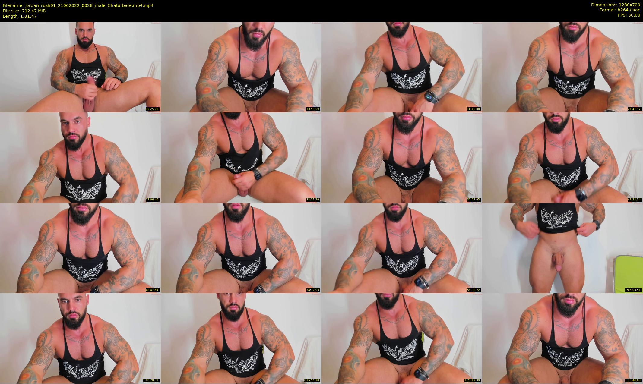 jordan_rush01 — 92 minute Chaturbate male cam show recording, 720p, Jun 21, 2022