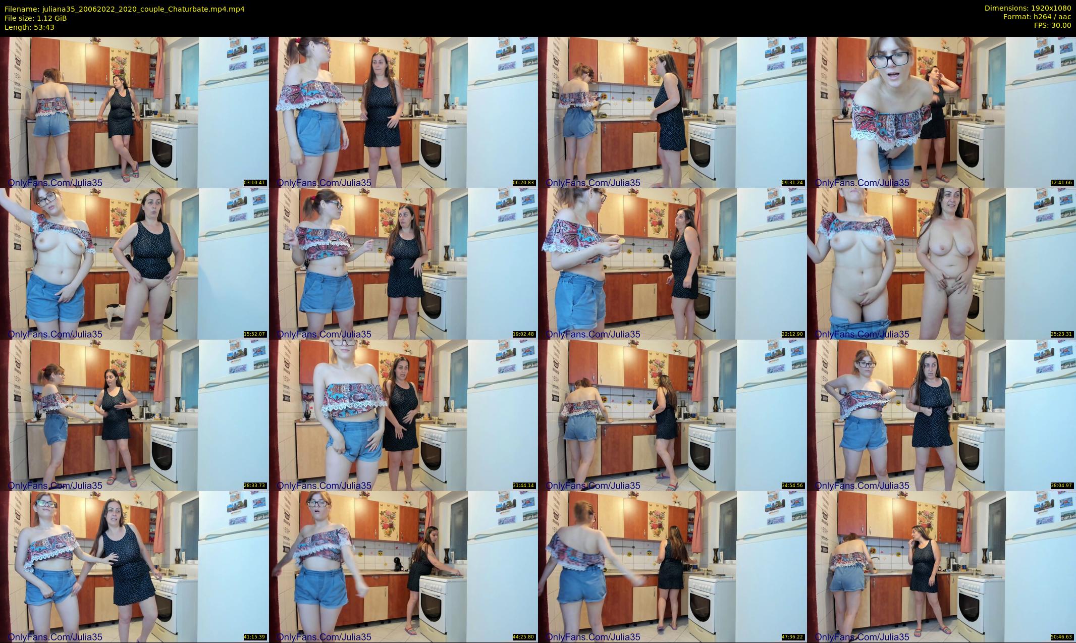 juliana35 — 54 minute Chaturbate couple cam show recording, 1080p, Jun 20, 2022