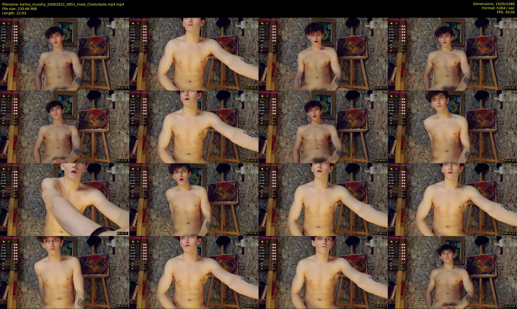 karlos_murphy — 13 minute Chaturbate male cam show recording, 1080p, Jun 20, 2022