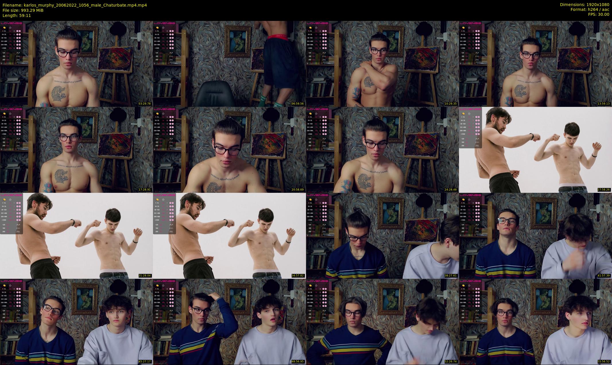 karlos_murphy — 60 minute Chaturbate male cam show recording, 1080p, Jun 20, 2022