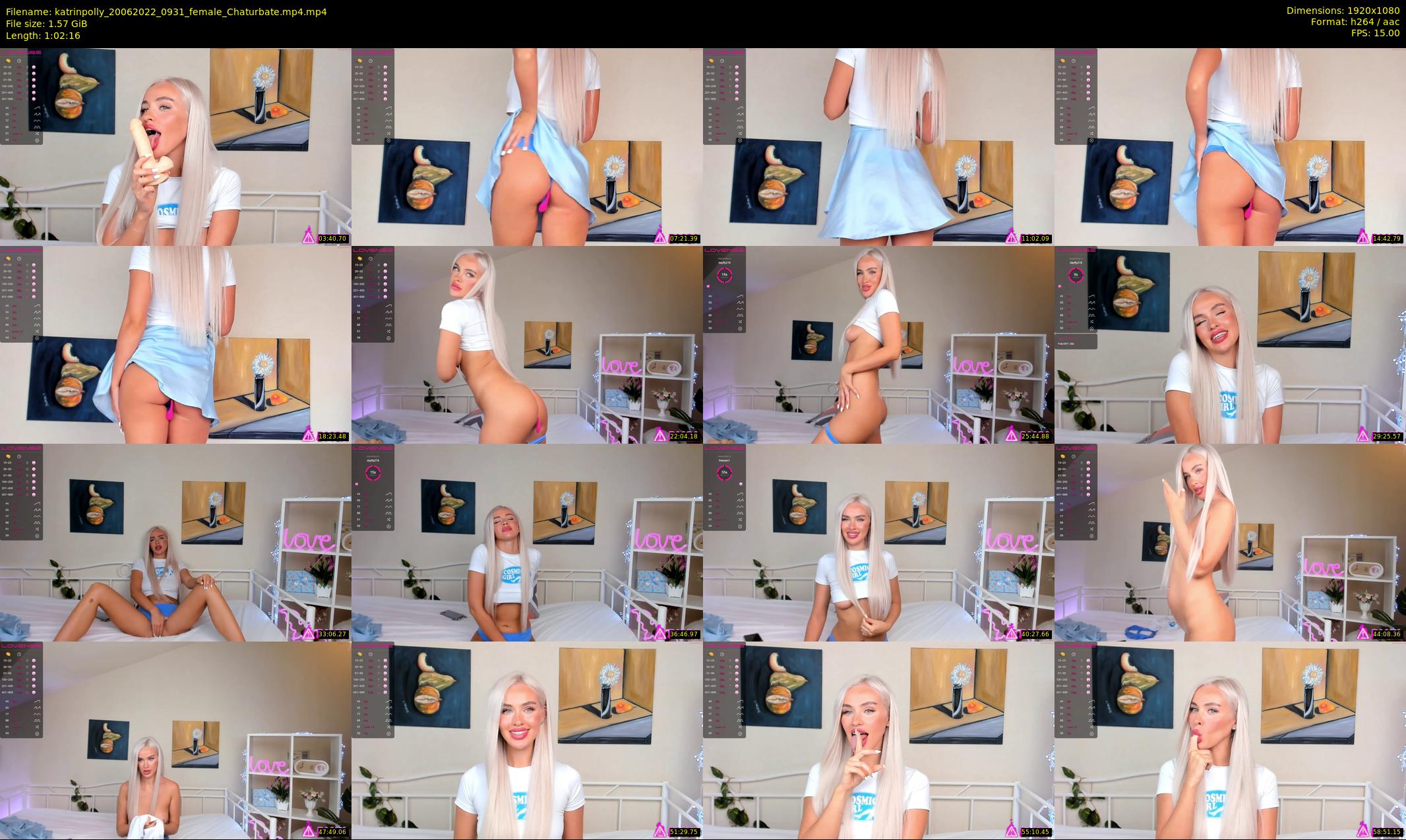 katrinpolly — 63 minute Chaturbate couple cam show recording, 1080p, Jun 20, 2022