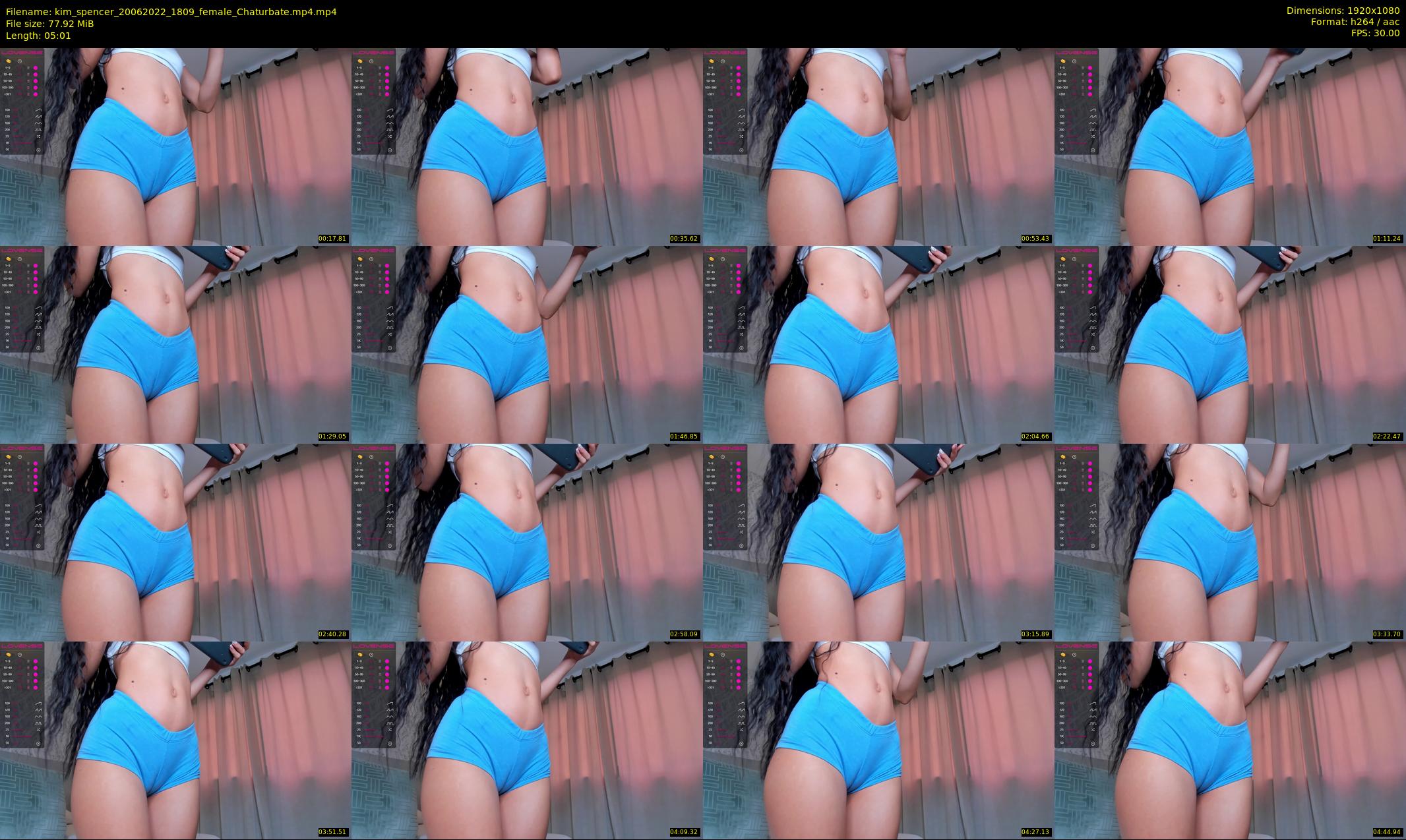 kim_spencer — 6 minute Chaturbate female cam show recording, 1080p, Jun 20, 2022