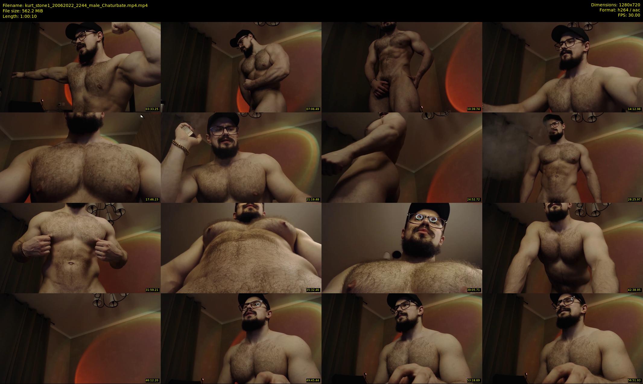 kurt_stone1 — 61 minute Chaturbate male cam show recording, 720p, Jun 20, 2022