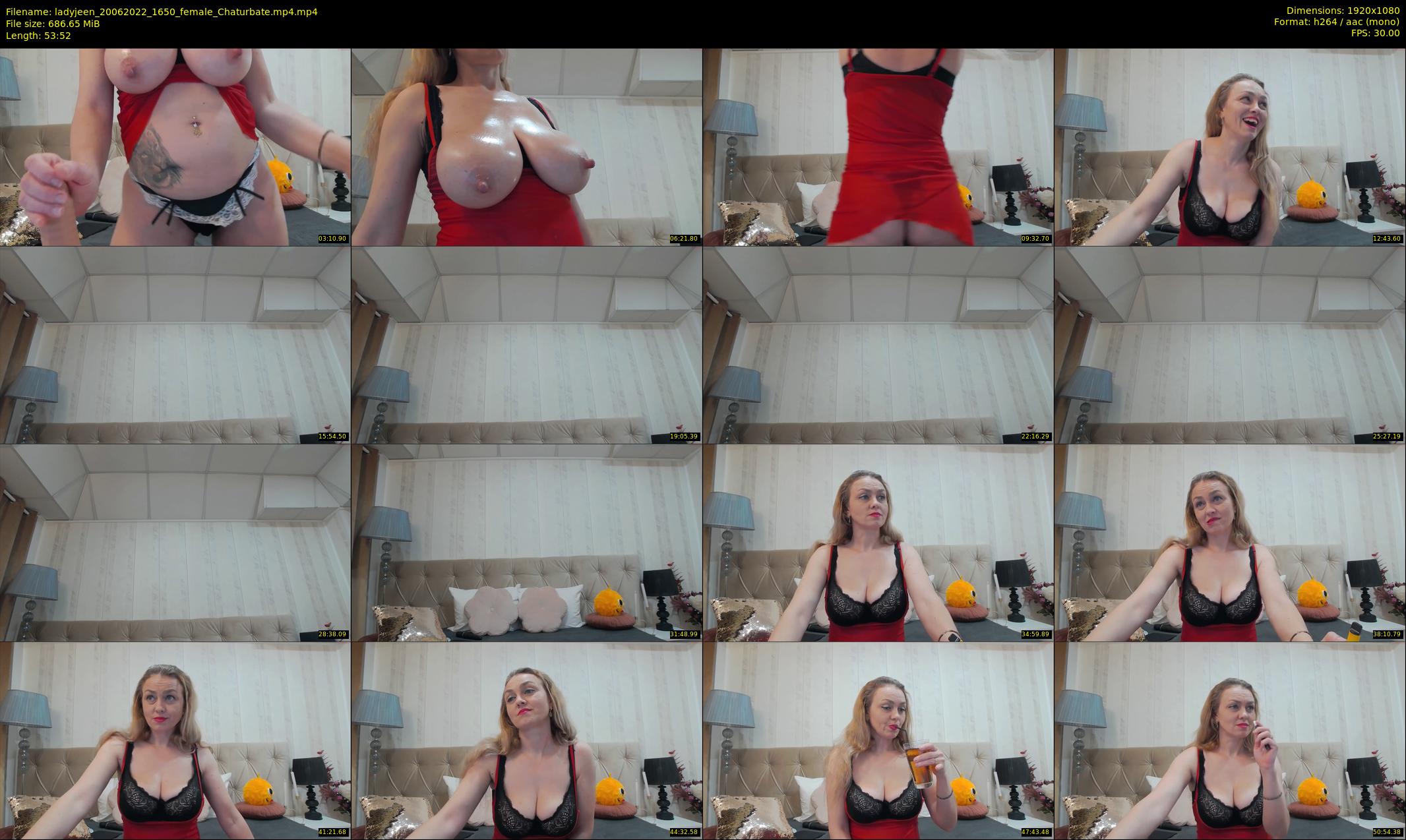ladyjeen — 54 minute Chaturbate female cam show recording, 1080p, Jun 20, 2022