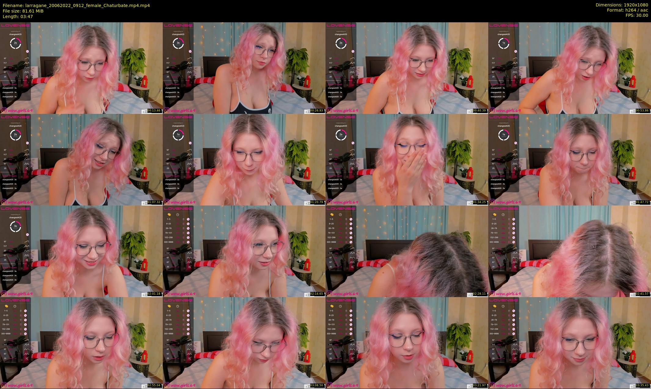 larragane — 4 minute Chaturbate couple cam show recording, 1080p, Jun 20, 2022