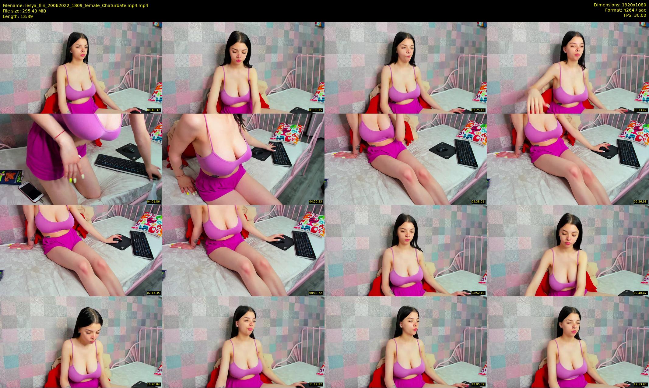 lesya_flin — 14 minute Chaturbate female cam show recording, 1080p, Jun 20, 2022