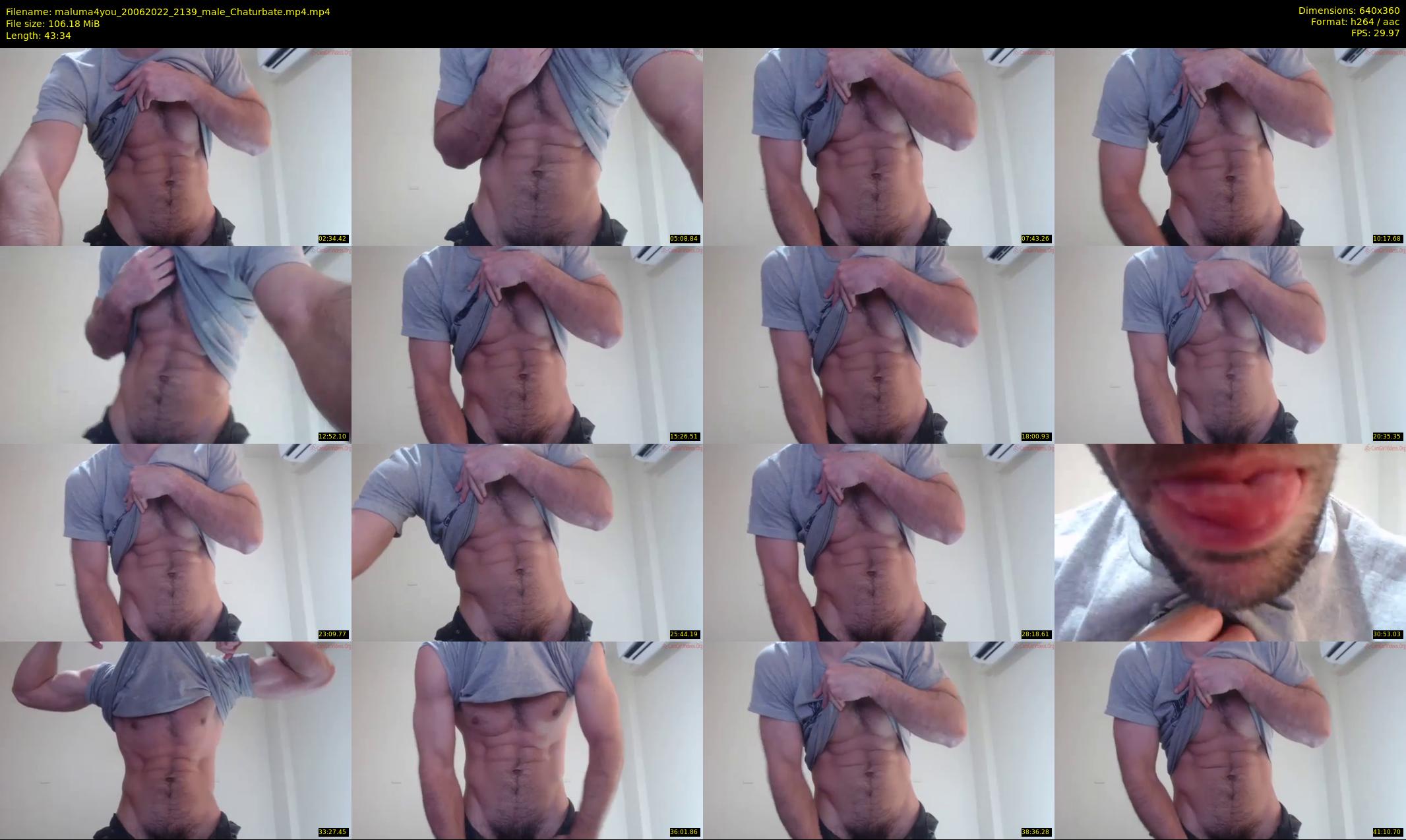 maluma4you — 44 minute Chaturbate male cam show recording, 360p, Jun 20, 2022