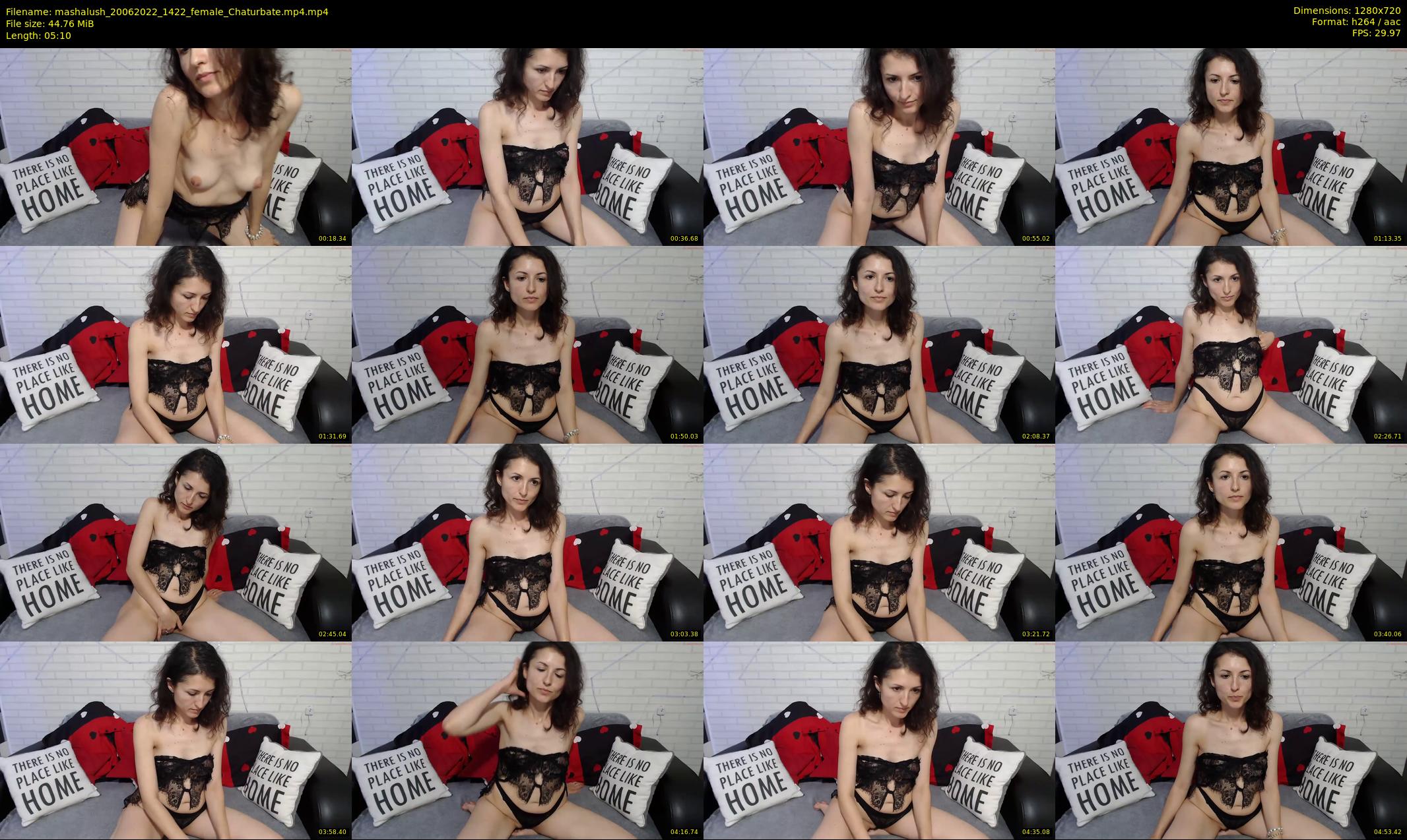 mashalush — 6 minute Chaturbate female cam show recording, 720p, Jun 20, 2022