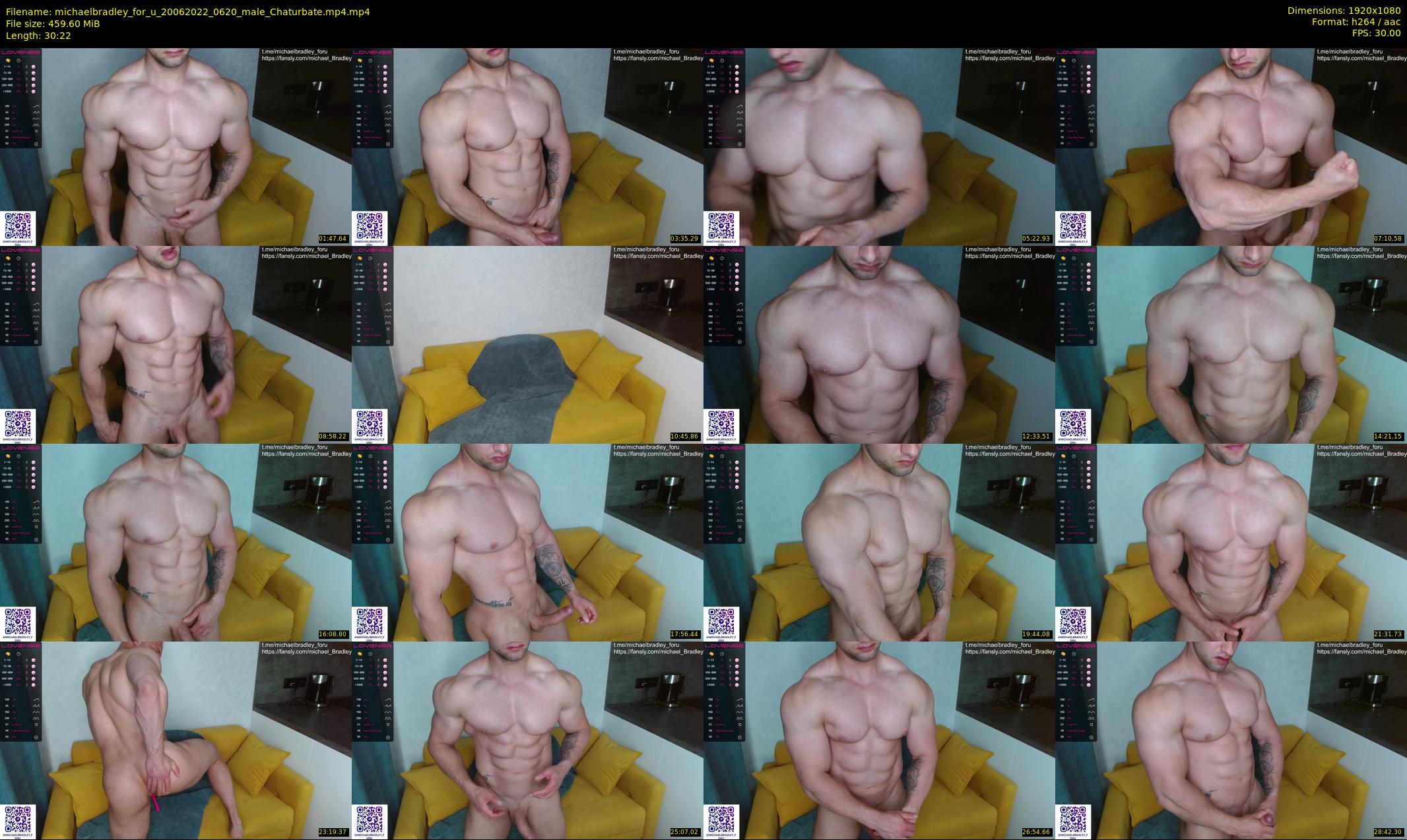 michaelbradley_for_u — 31 minute Chaturbate male cam show recording, 1080p, Jun 20, 2022