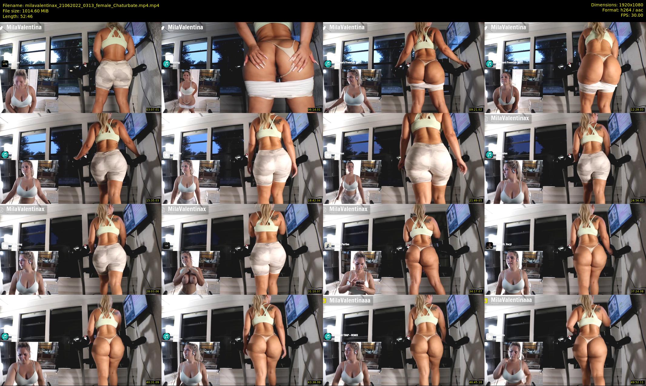 milavalentinax — 53 minute Chaturbate female cam show recording, 1080p, Jun 21, 2022