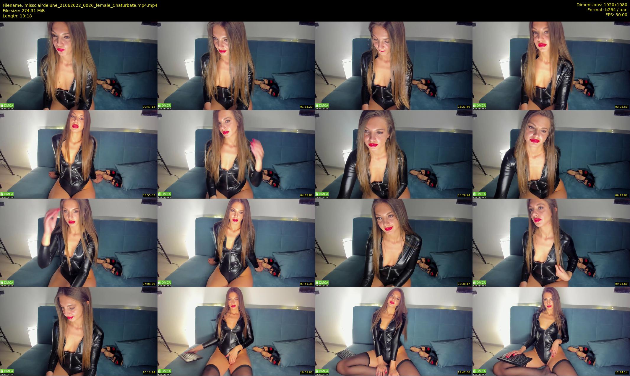 missclairdelune — 14 minute Chaturbate female cam show recording, 1080p, Jun 21, 2022