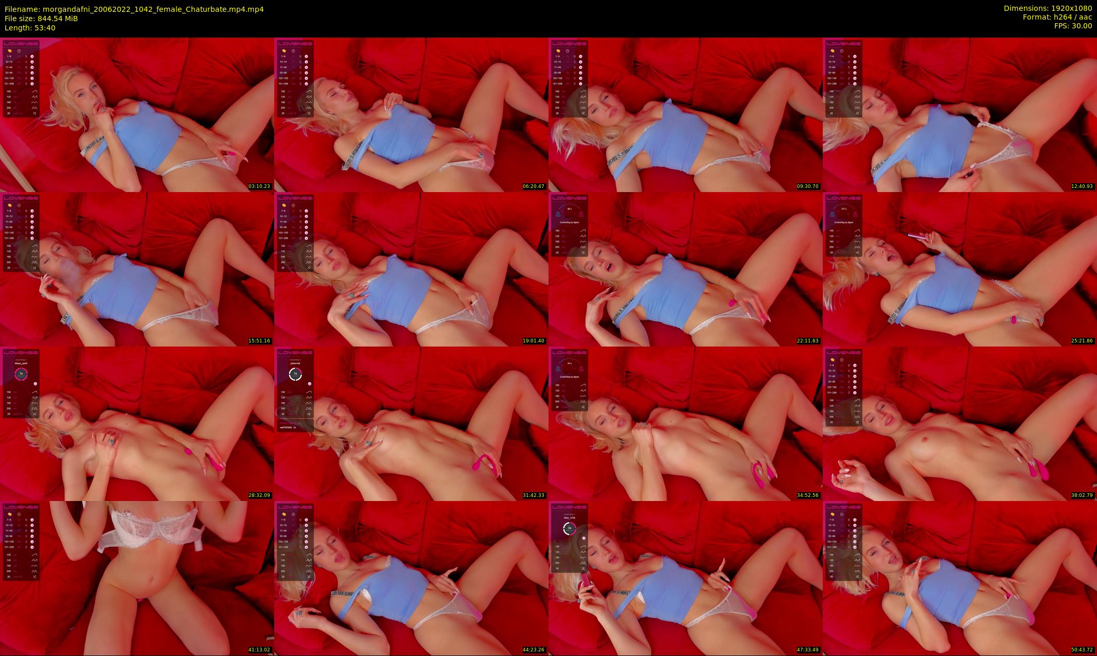 morgandafni — 54 minute Chaturbate couple cam show recording, 1080p, Jun 20, 2022