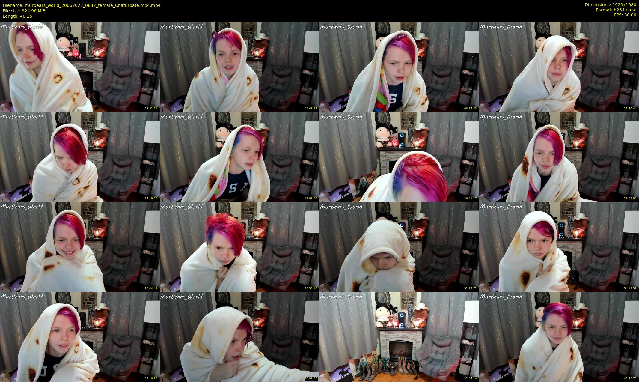 murbears_world — 49 minute Chaturbate female cam show recording, 1080p, Jun 20, 2022