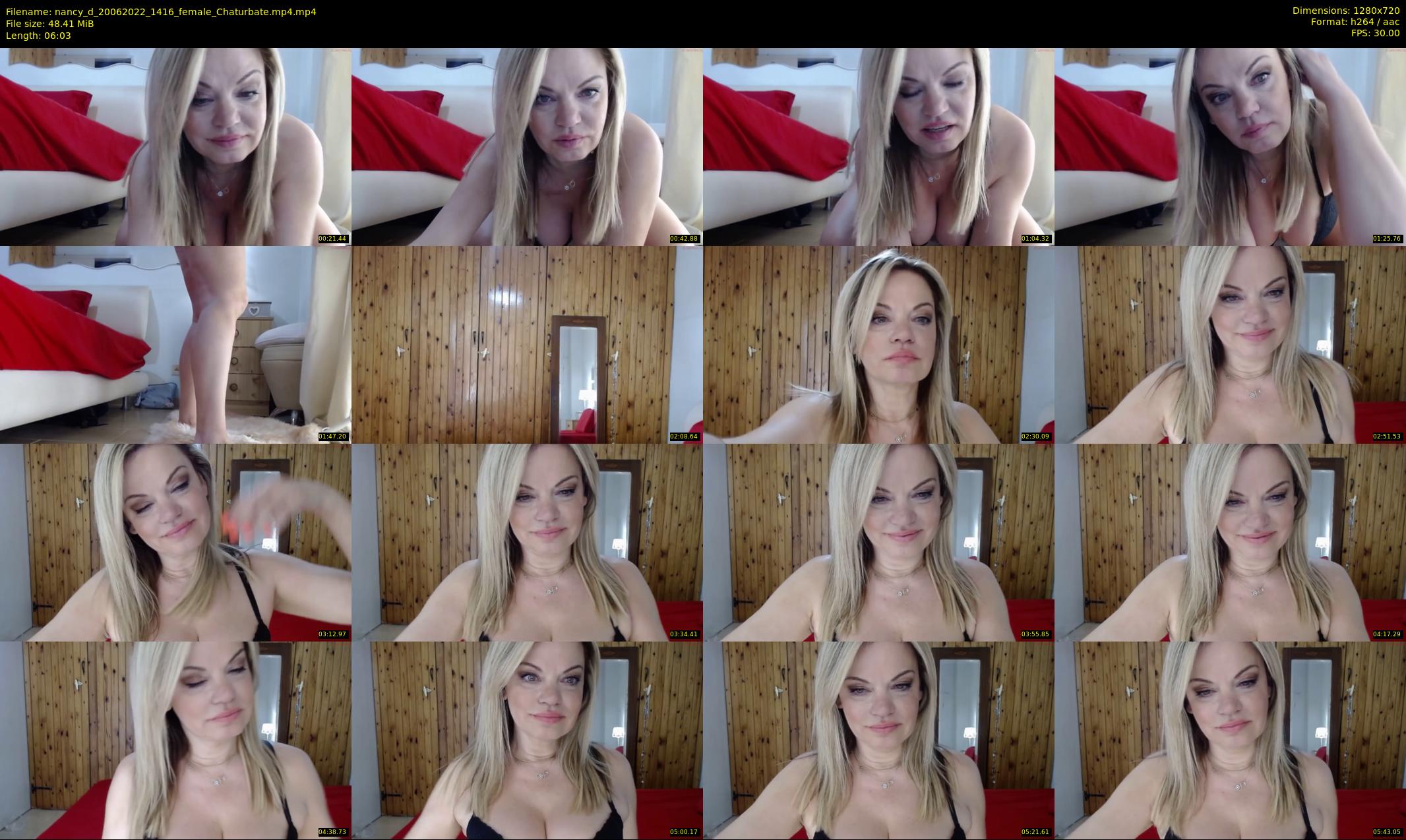 nancy_d — 7 minute Chaturbate female cam show recording, 720p, Jun 20, 2022