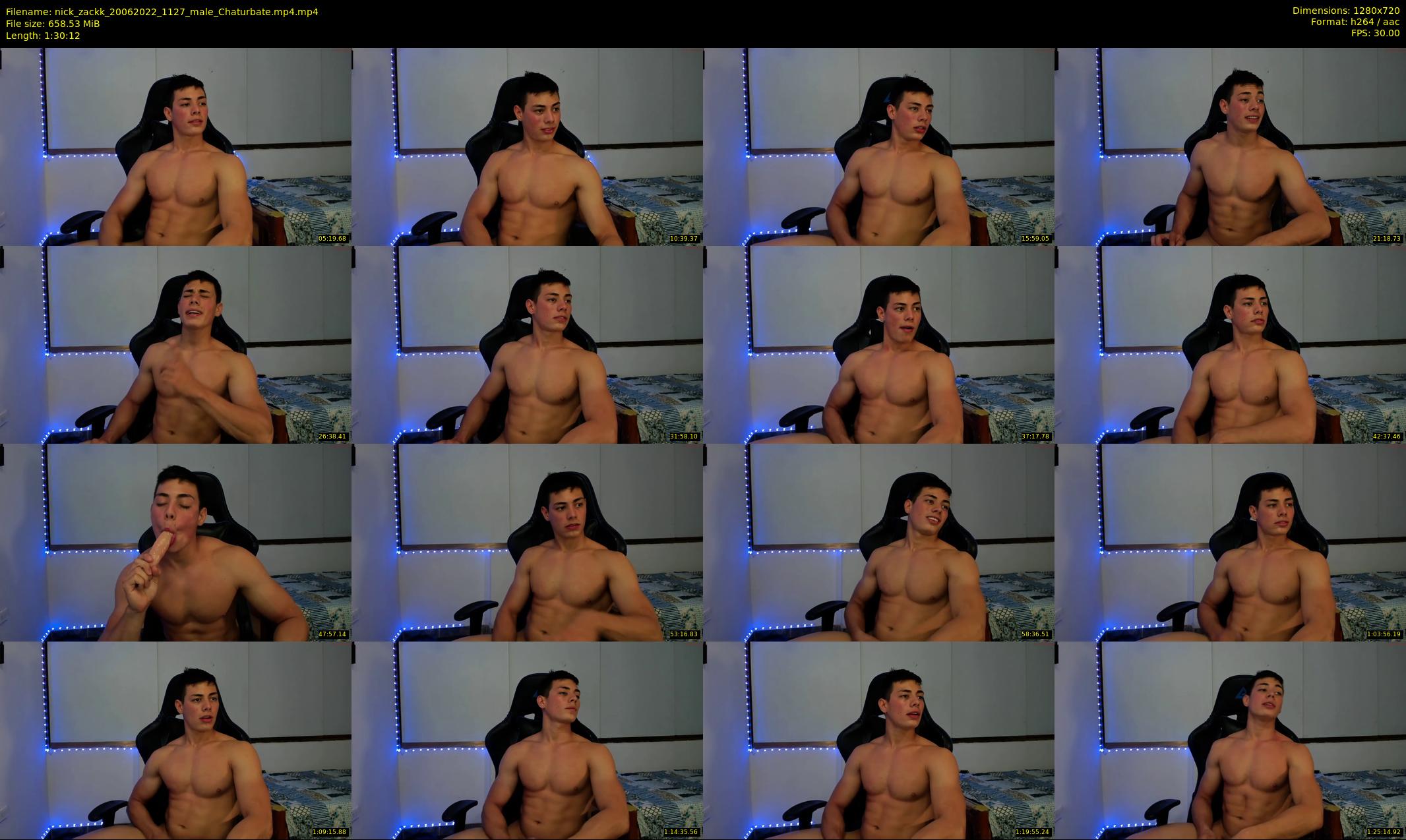 nick_zackk — 91 minute Chaturbate male cam show recording, 720p, Jun 20, 2022