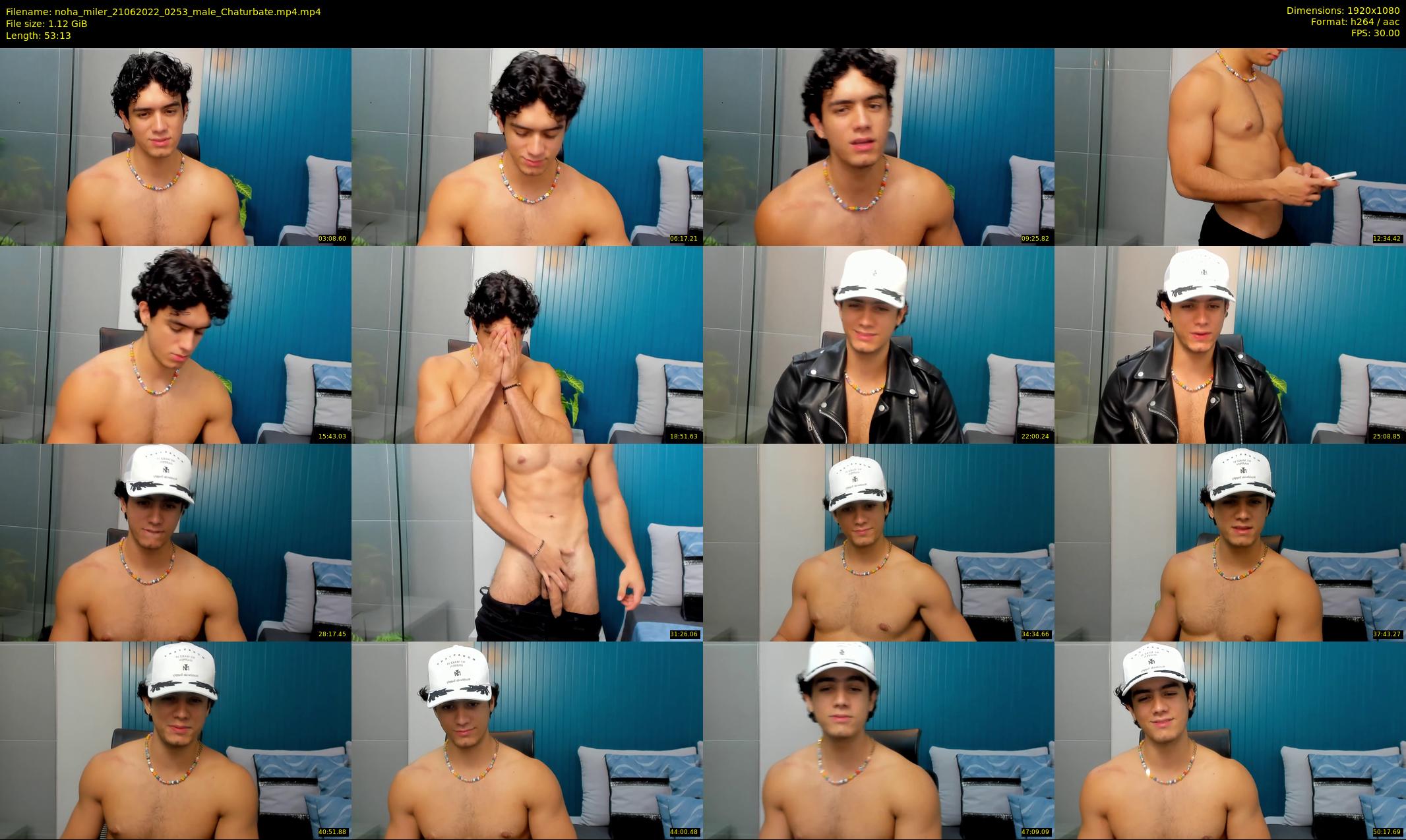 noha_miler — 54 minute Chaturbate male cam show recording, 1080p, Jun 21, 2022