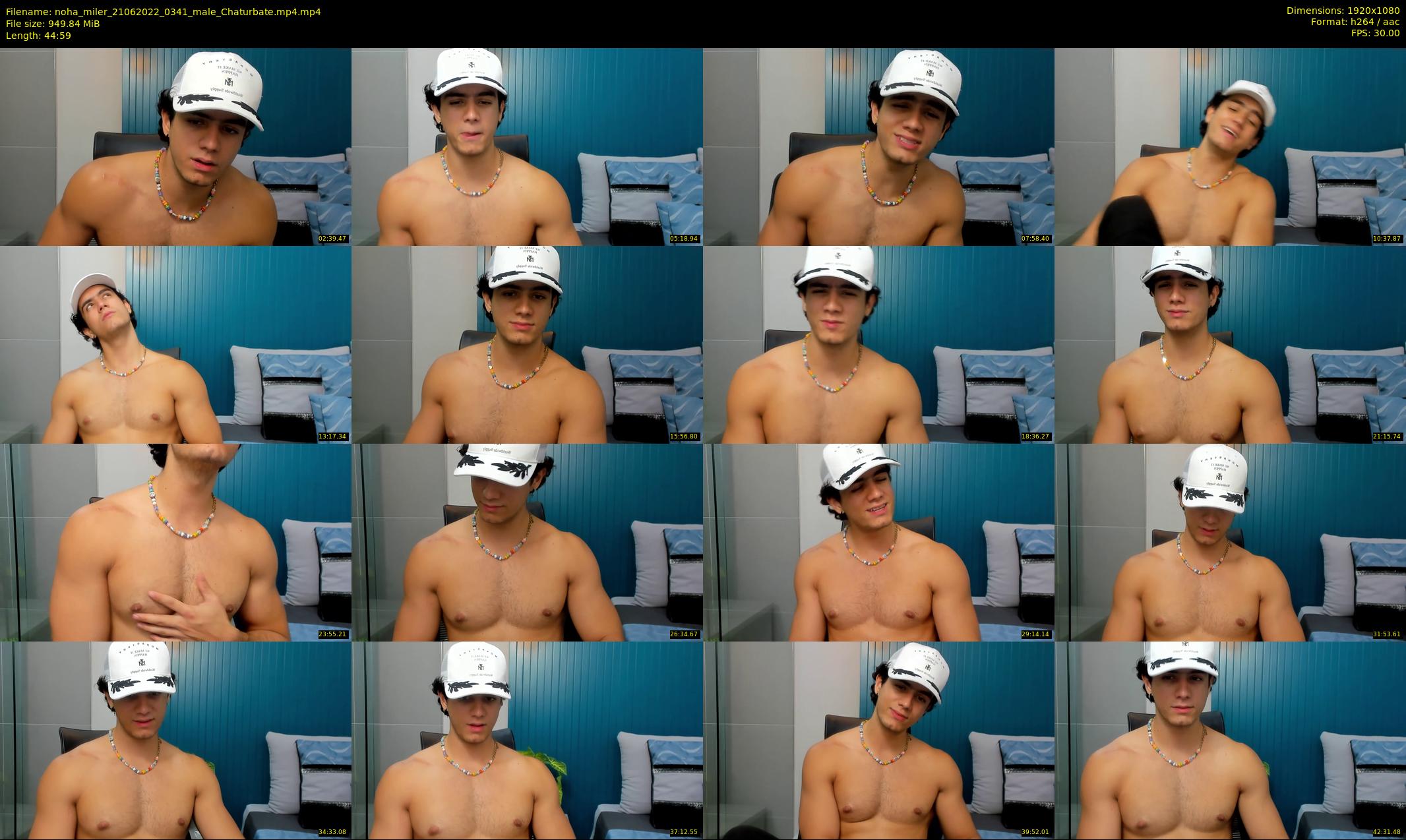noha_miler — 45 minute Chaturbate male cam show recording, 1080p, Jun 21, 2022