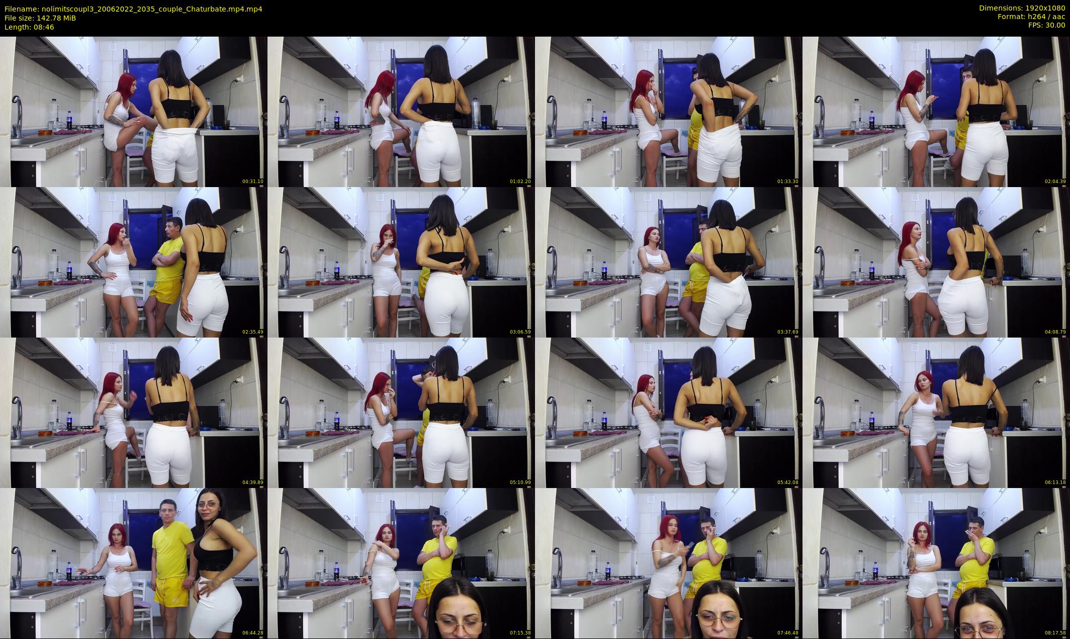 nolimitscoupl3 — 9 minute Chaturbate couple cam show recording, 1080p, Jun 20, 2022