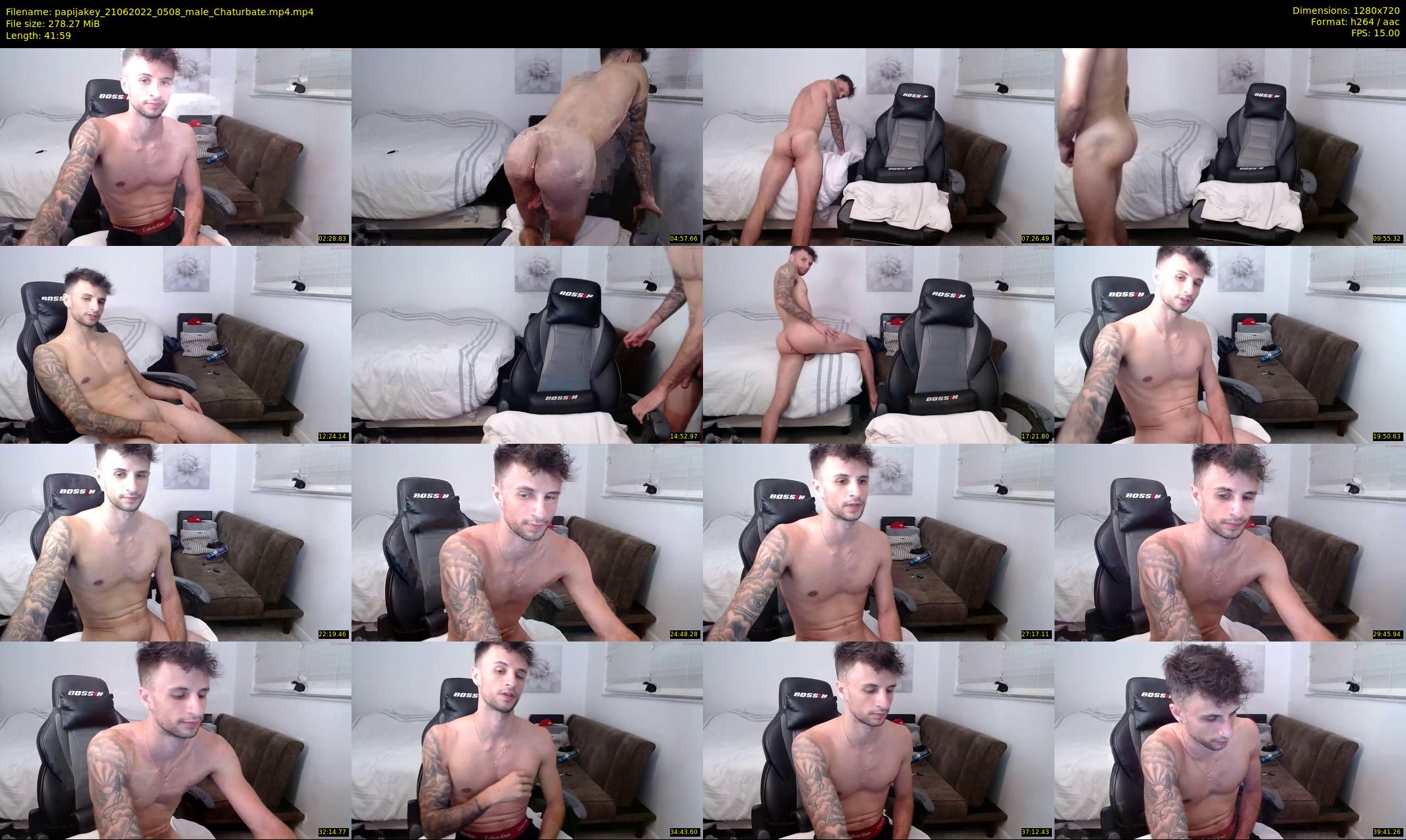 papijakey — 42 minute Chaturbate male cam show recording, 720p, Jun 21, 2022