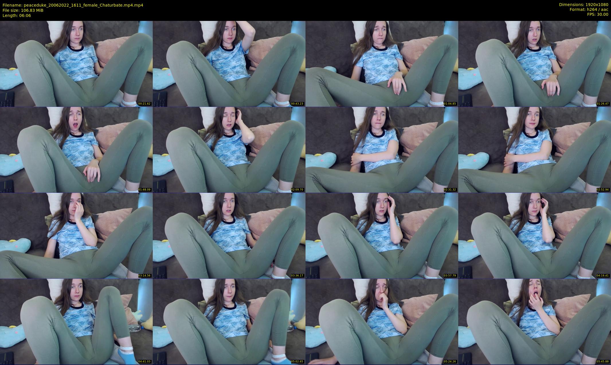 peaceduke — 7 minute Chaturbate female cam show recording, 1080p, Jun 20, 2022