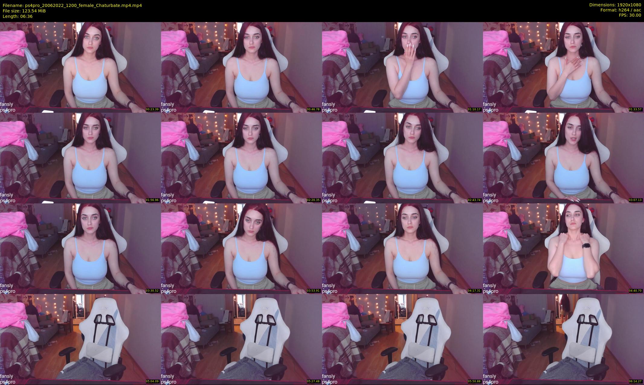 ps4pro — 7 minute Chaturbate female cam show recording, 1080p, Jun 20, 2022