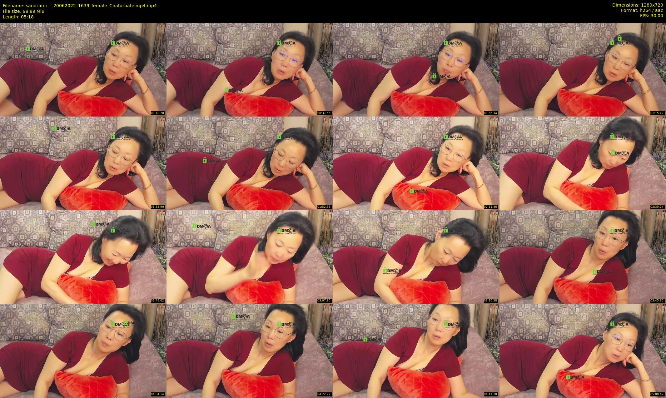 sandrami__ — 6 minute Chaturbate female cam show recording, 720p, Jun 20, 2022