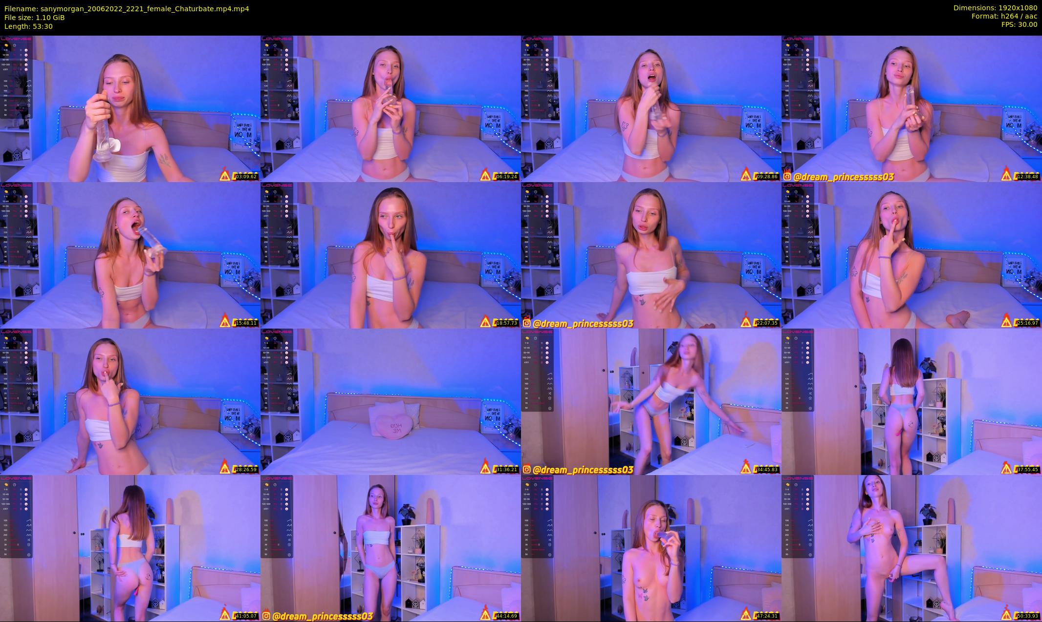 sanymorgan — 54 minute Chaturbate couple cam show recording, 1080p, Jun 20, 2022