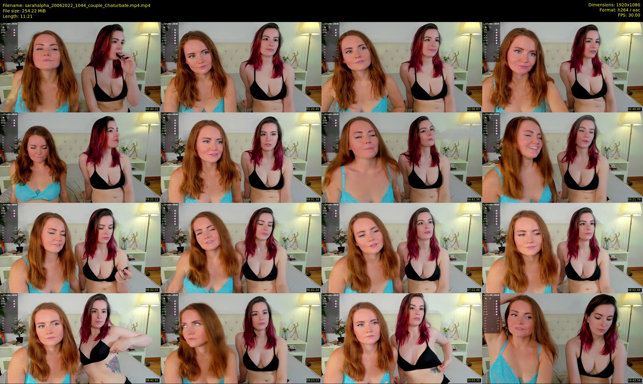 sarahalpha — 12 minute Chaturbate couple cam show recording, 1080p, Jun 20, 2022